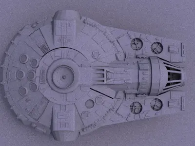 Mini Falcon 3D print model