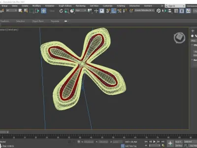Futuristic Building  Low-poly 3D model