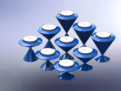 Modular Candle Holder 3D print model