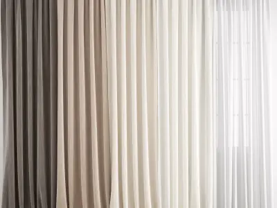 Curtain 258 3D model