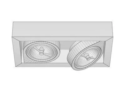 spotlights 02 Low-poly 3D model