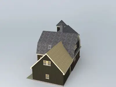 Victorian Cottage Free 3D model