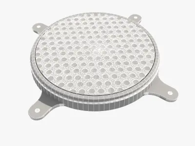 casr iron hatch 3D model