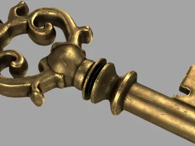 Key old 3D model