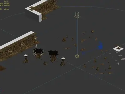 Cave - Stone Wall - Miscellaneous 04 3D model
