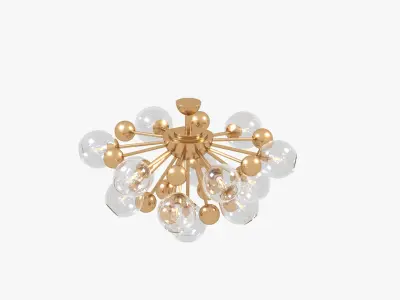 Chandelier 3D model 5