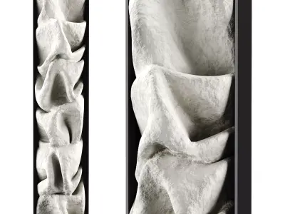 Jeannine Marchandt Frame Low-poly 3D model