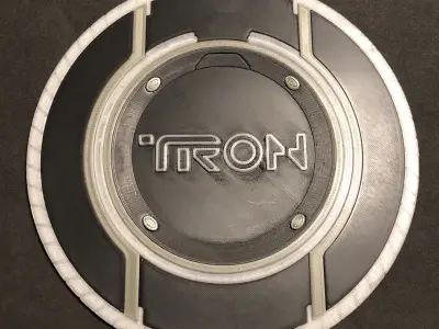 Tron Legacy Disc Wall Plaque 3D print model