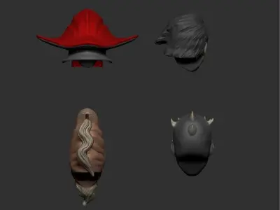 Figure Head custom 3 3D print model