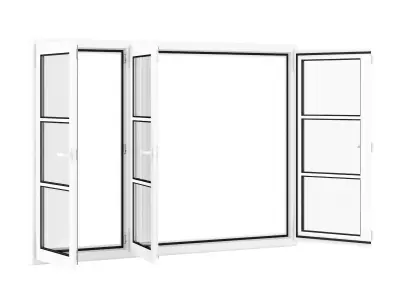 Plastic Window 2264mm x 1520mm 3D model