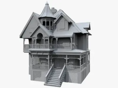 Victorian House 3D model
