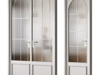 Metall Door 33 2 3D model
