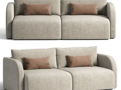 Sofa Moroz By Cazarina  3D model