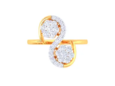  Women Ring MTL 3dm STL OBJ FBX Details 3D print model 79