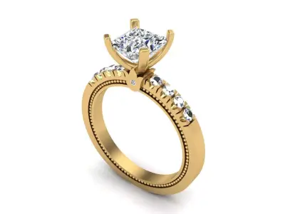 Jewelry ring 431 3D print model