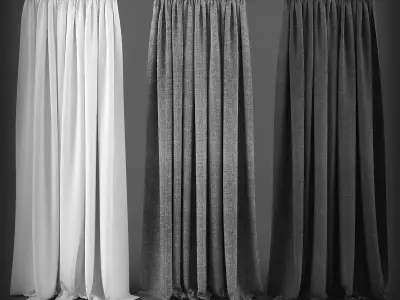 Curtain 3D model 51 3D model