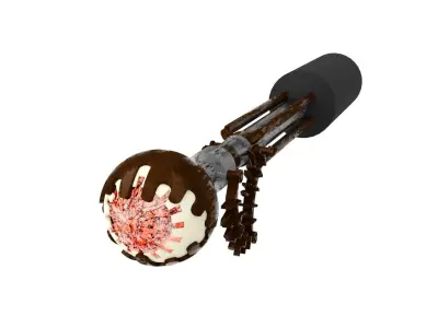 Jabbas Palace Gatekeeper droid 1-12 scale 3D print model