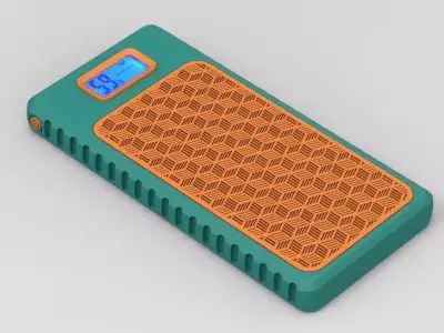 Power Bank 10K Enclosure Square Box Style 3D print model