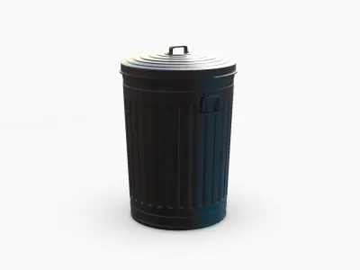 Metal Trascan 3D model