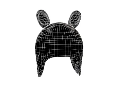Baby Hat v1 003 Low-poly 3D model