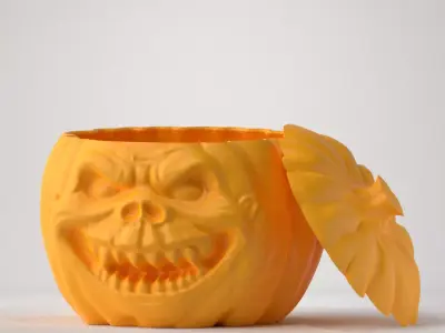 Jack-o-lantern Pack IV 3D print model