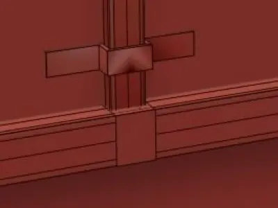 Regal Wall Scone 3D model