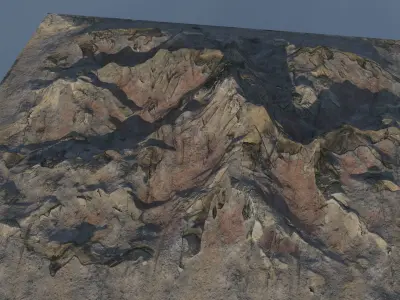 Mountain Landscape 3D model