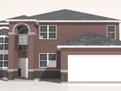 House-006 - Low Poly 3D model