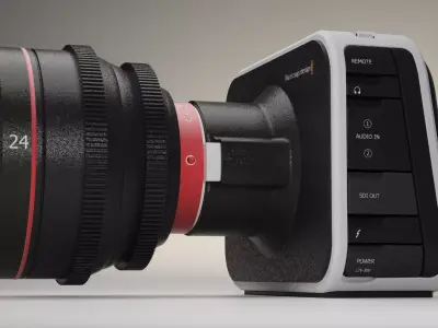  Blackmagic Production Camera 4K - 3D Model 3D model