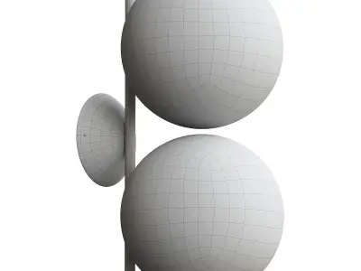  IC Lights C W1 Double 3D model