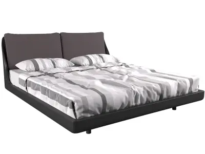 Makura bed By Piero Lissoni 3D model