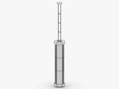 1499 - Hanging Lamp Low-poly 3D model