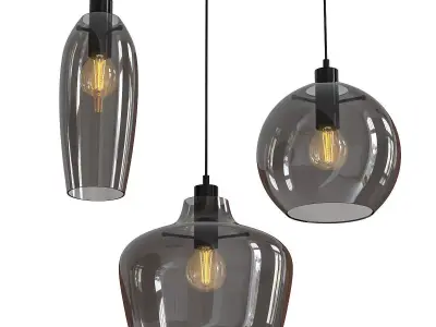 Kyoto Pendant Light 3D model
