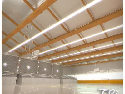 BASKETBALL PAVILION 3D model