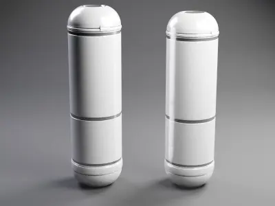 Potion E-Sci-Fi Low-Poly Models 3D model