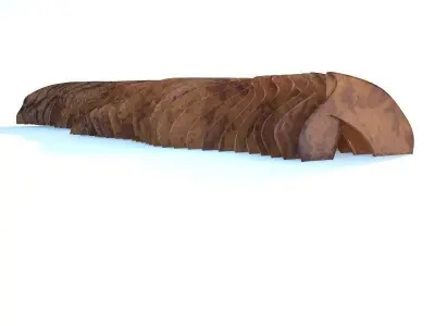 Parametric Gate 3D model