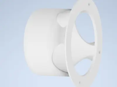 3D print Google Nest Wifi mounting for walls or ceiling  3D print model