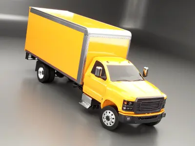  Generic Light Duty Box Truck 