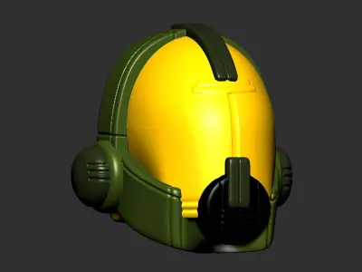 helmet high poly sculpt 3D model 3D model