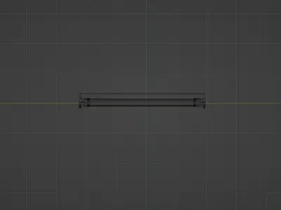 Fluorescent Low-poly 3D model