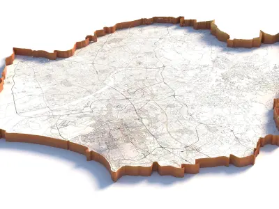 Tainan Taiwan 3D model