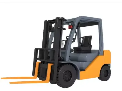 Forklift 3D model