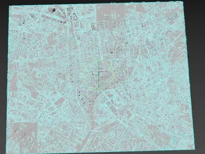 Berlin 3D city model 3D model