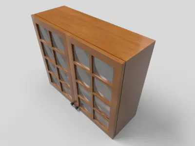 Kitchen Cabinet CG4 3D model