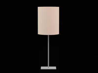 Bedroom Lamp Low-poly 3D model