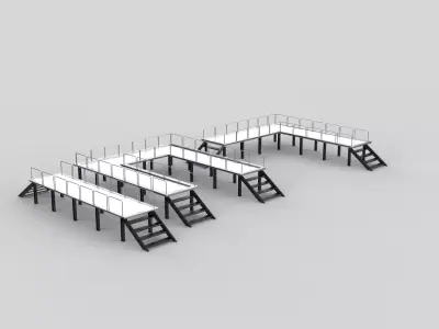 Walkway Model 3D model