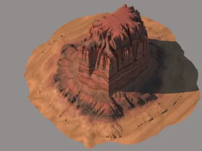 Arizona Mountain 2 3D model