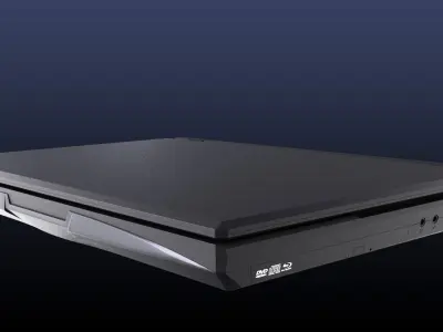 Realistic Laptop Computer 3D model