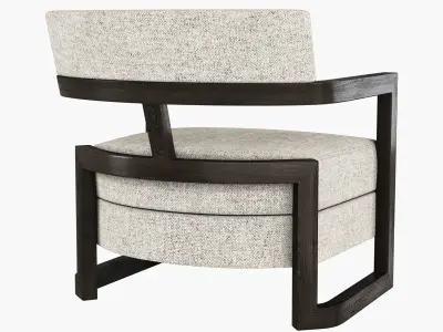 Tao lounge chair 3D model