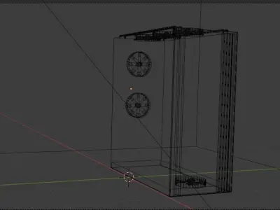 Gaming Casing Free low-poly 3D model